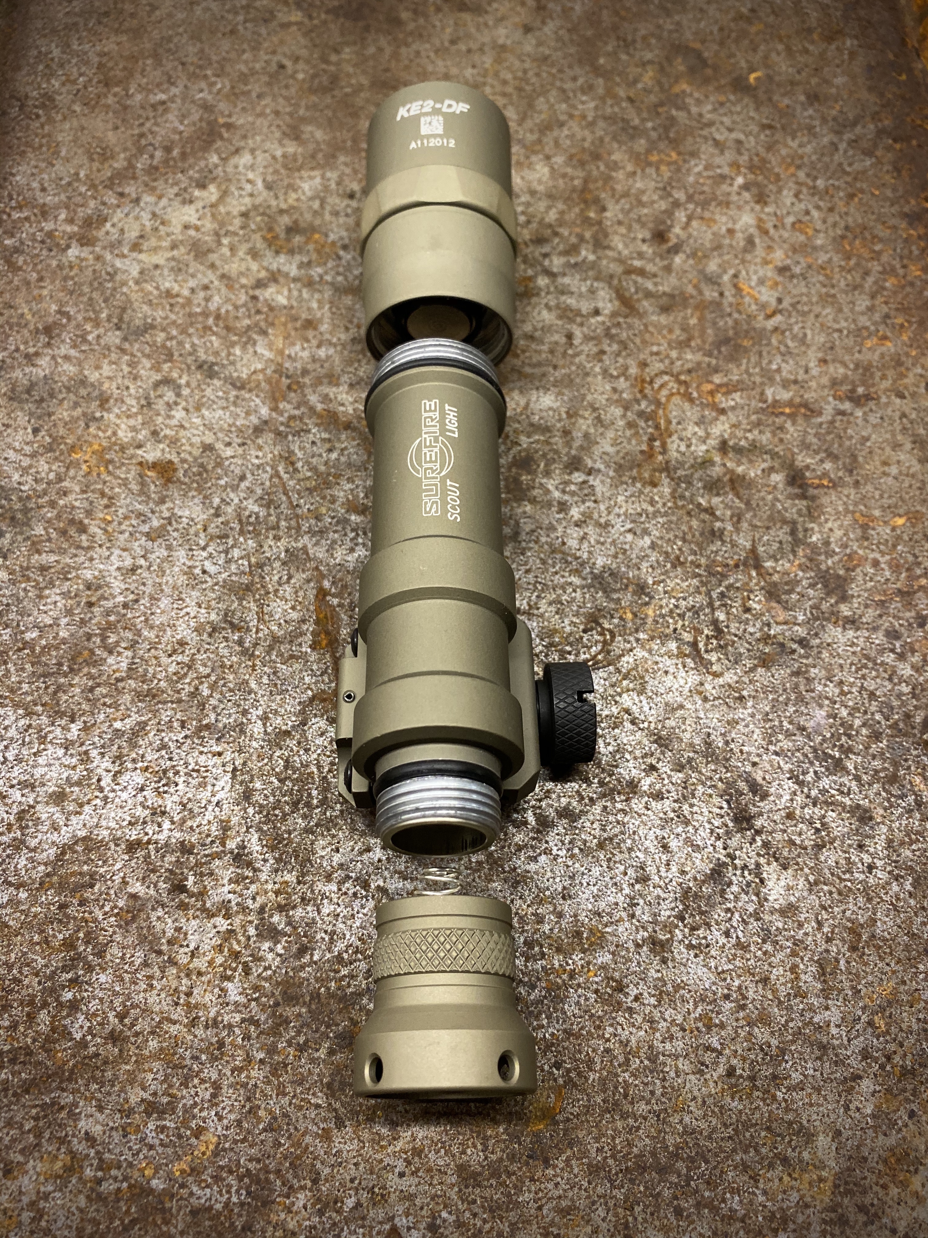 実物 中古 SUREFIRE M600DF Tan FDE スカウトライト SureFire M600