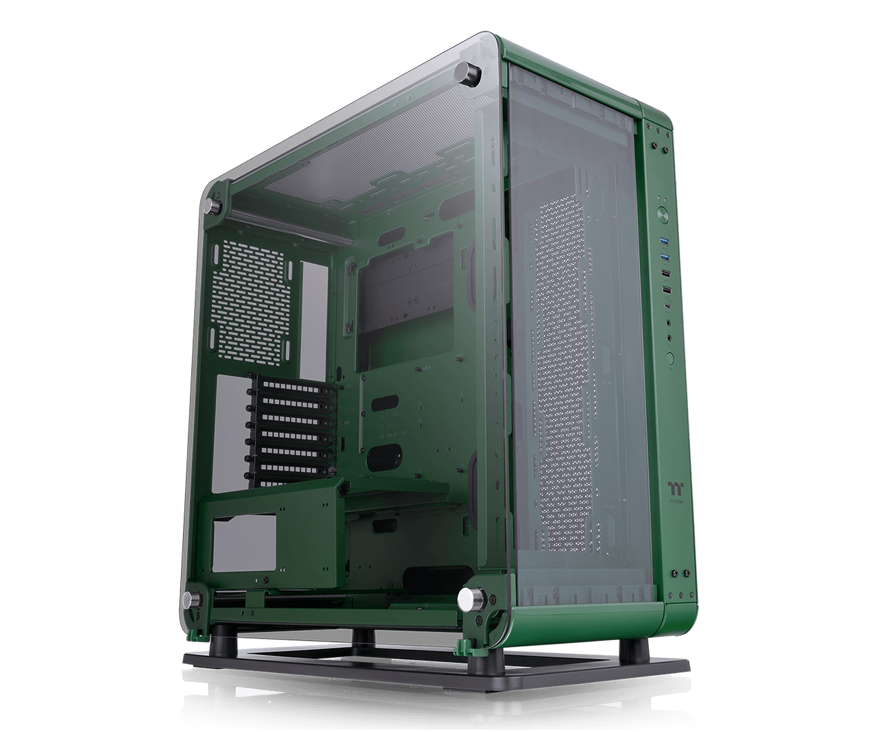ThermaltakeThermaltake Core P6 Tempered Glass Racing Green Mid