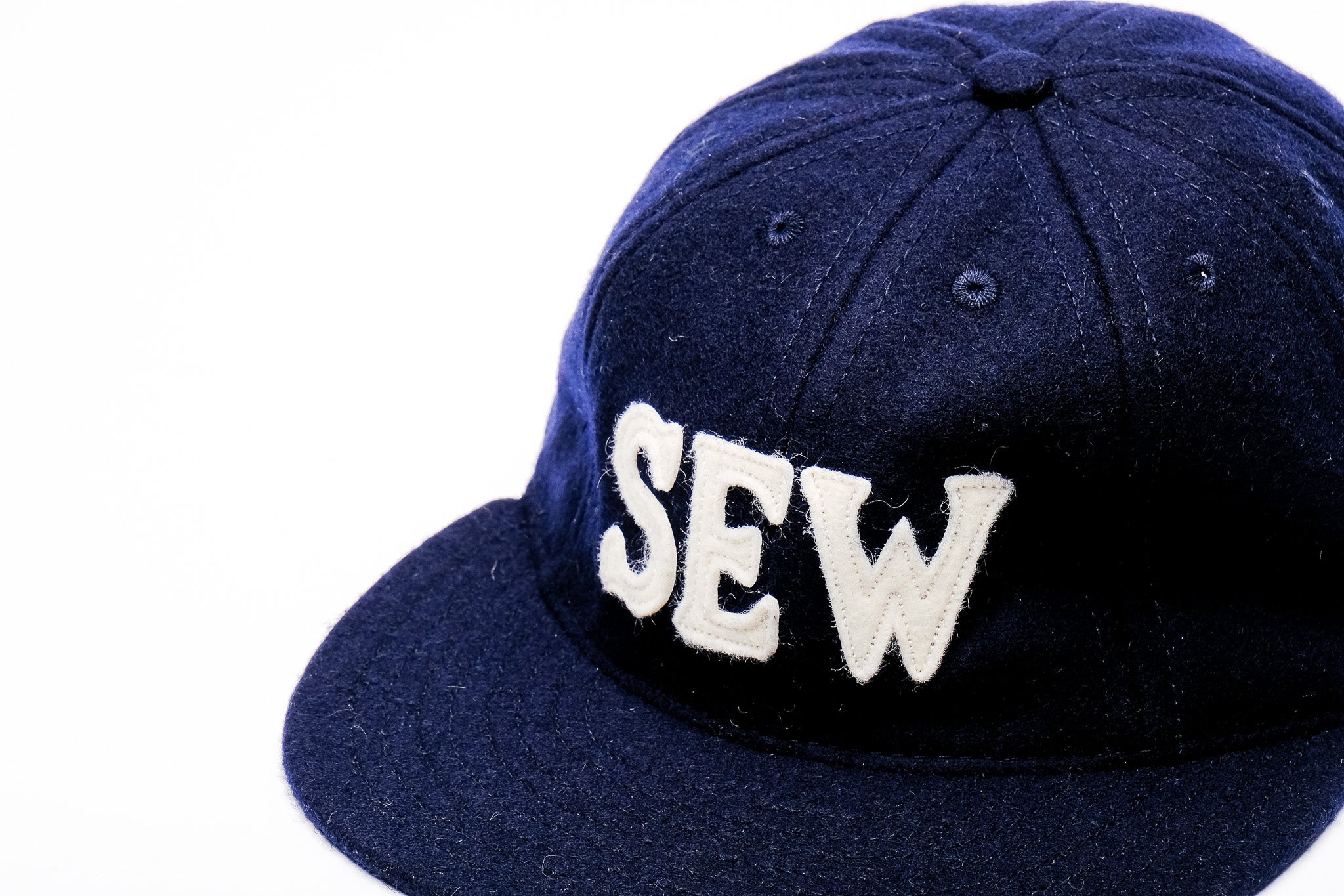 Ebbets Field Flannels Wool Cap - The Sewing Club Exclusive