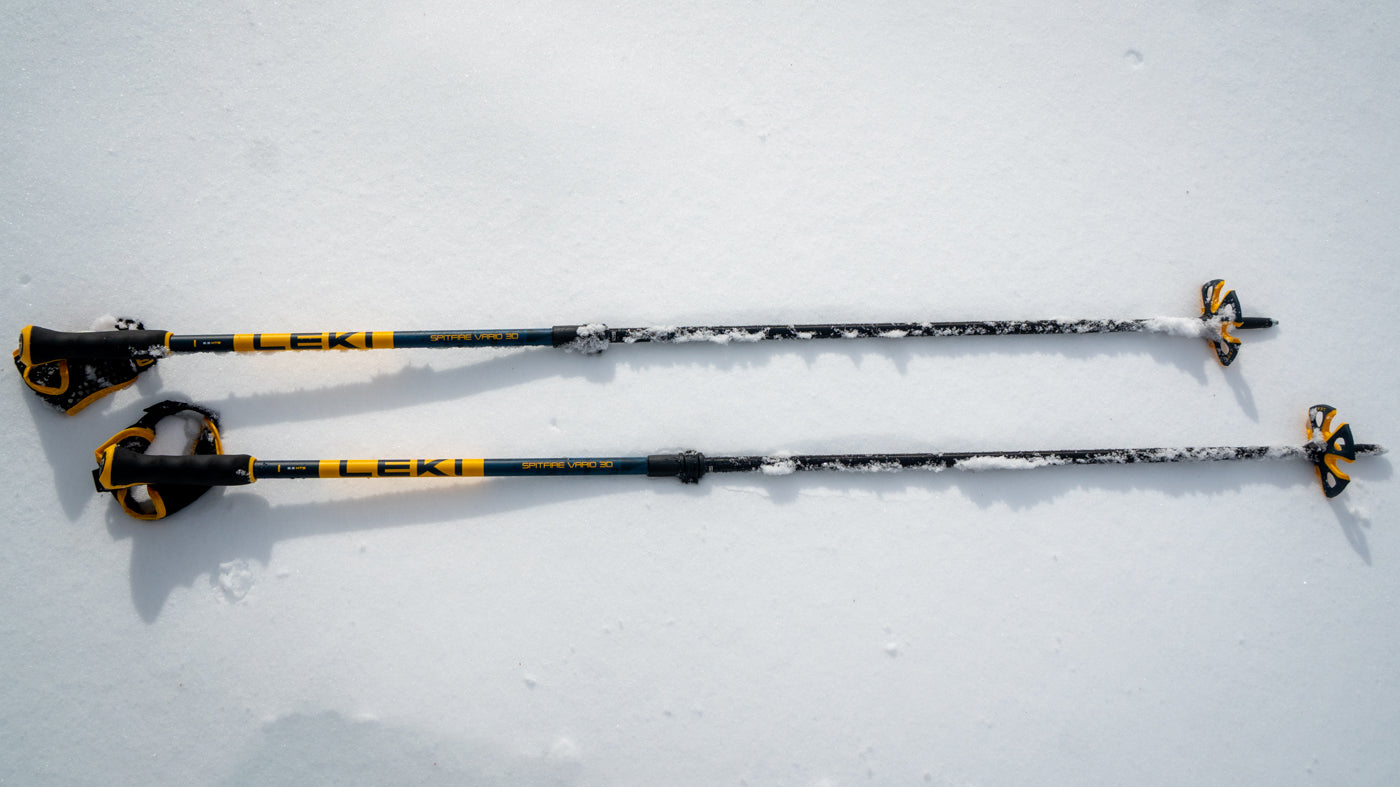 LEKI SPITFIRE VARIO 3D SKI POLES