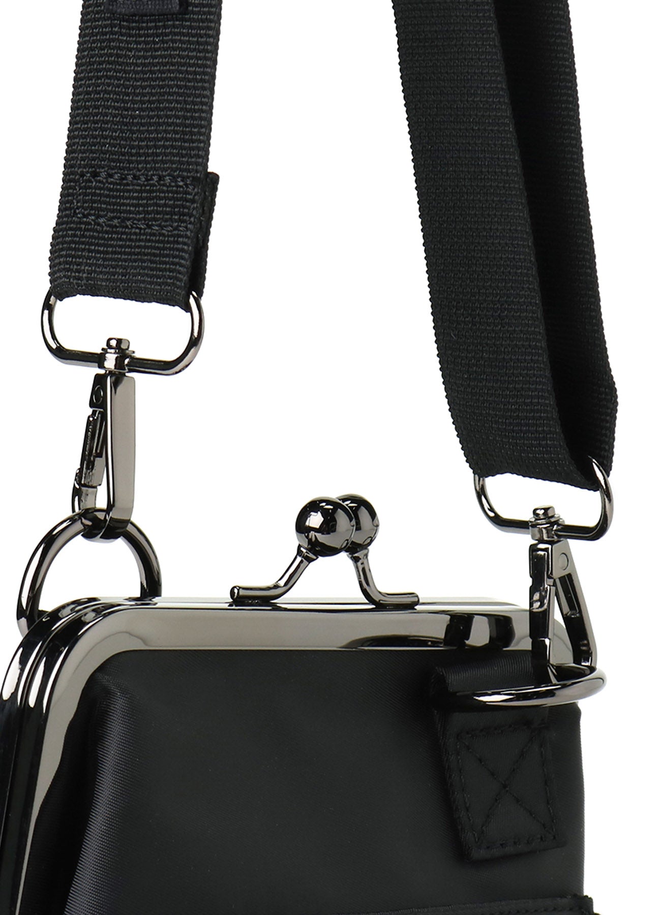 SHOULDER BAG WITH CLASP CLOSURE – THE SHOP YOHJI YAMAMOTO