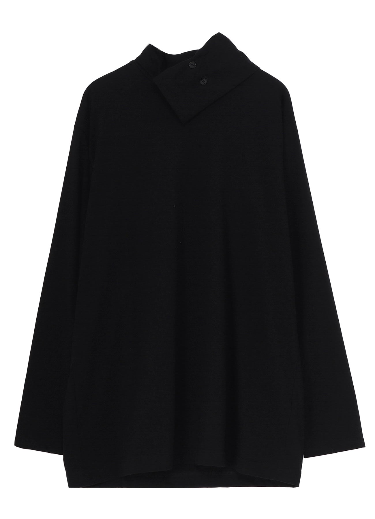 COTTON JERSEY TURTLENECK LONG SLEEVED T-SHIRT – THE SHOP YOHJI