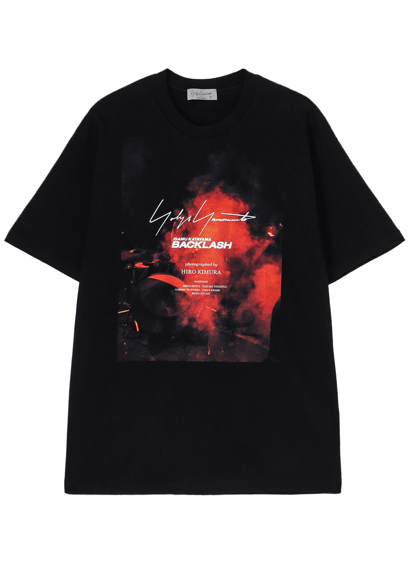 Yohji Yamamoto X BACKLASH PHOTOGRAPH T-SHIRT – THE SHOP YOHJI YAMAMOTO