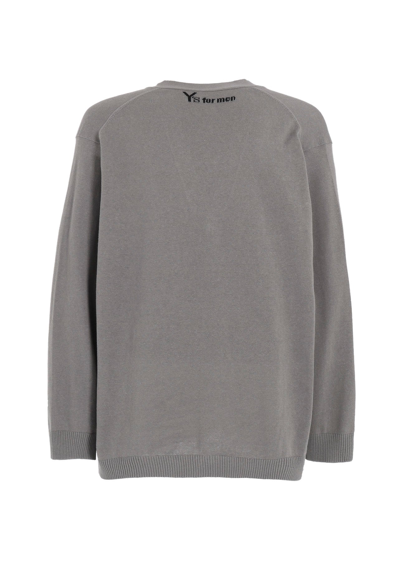 Y's for men INTERSIA LOGO CARDIGAN – THE SHOP YOHJI YAMAMOTO