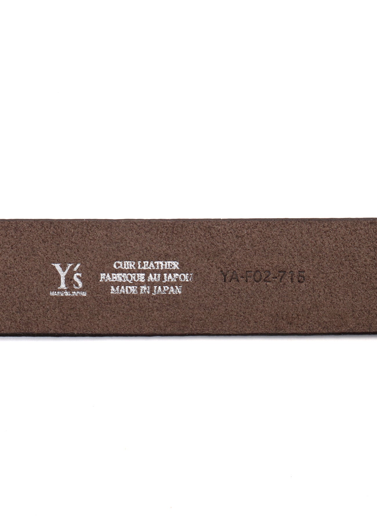 35mm LEATHER BELT – THE SHOP YOHJI YAMAMOTO