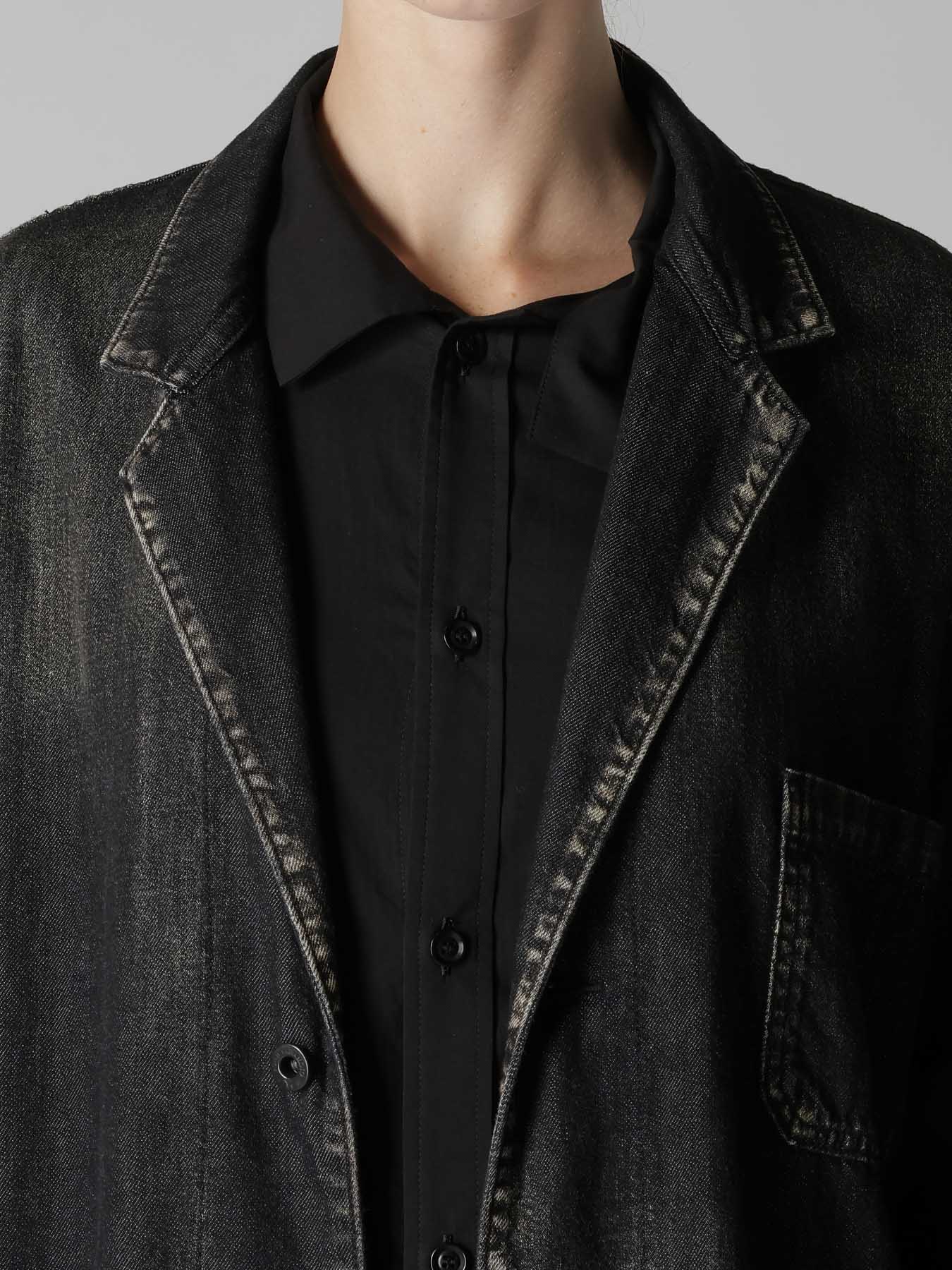 8OZ SPOTTED DENIM WORK JACKET – THE SHOP YOHJI YAMAMOTO
