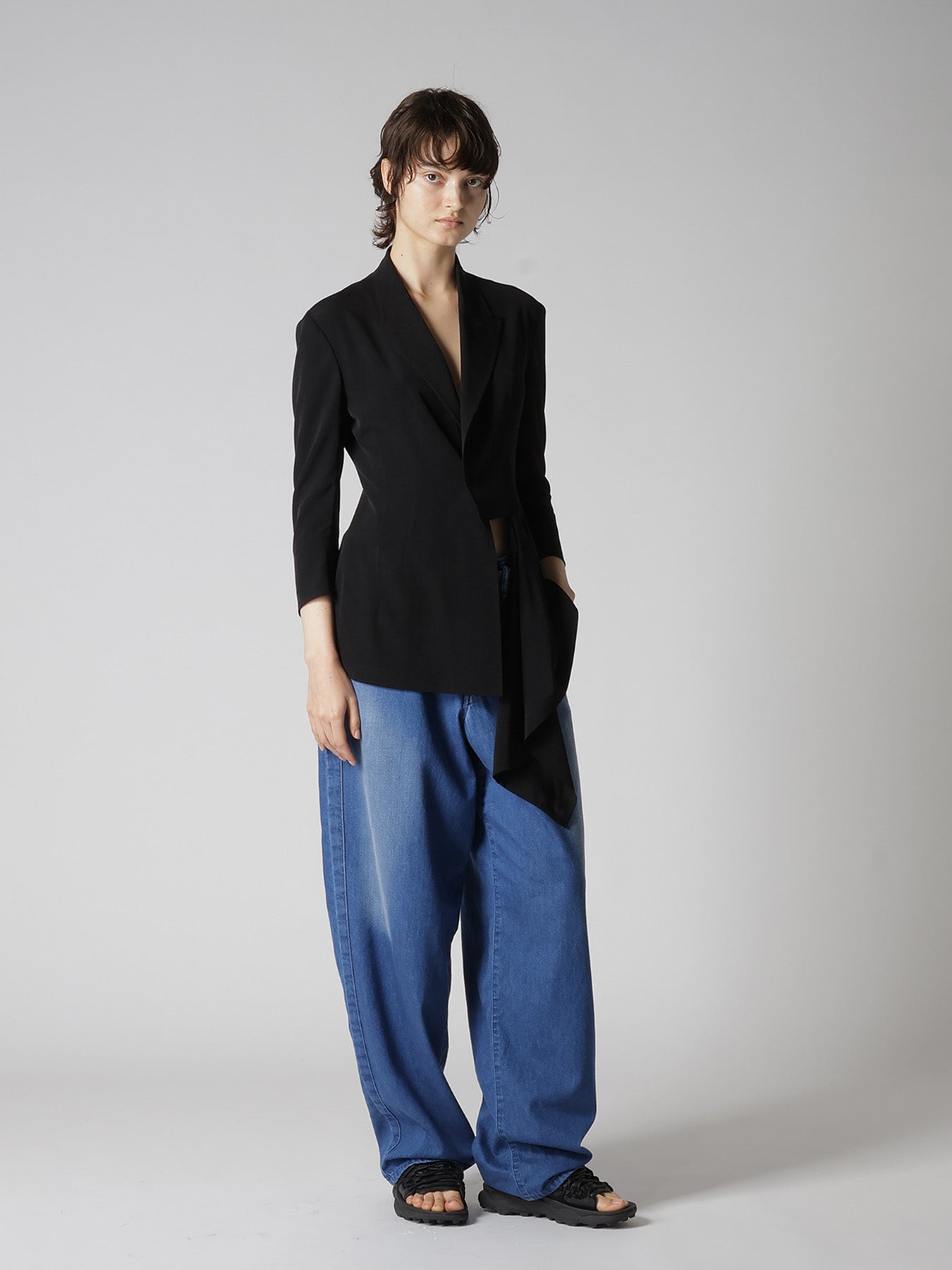 8OZ SPOTTED DENIM PANTS – THE SHOP YOHJI YAMAMOTO