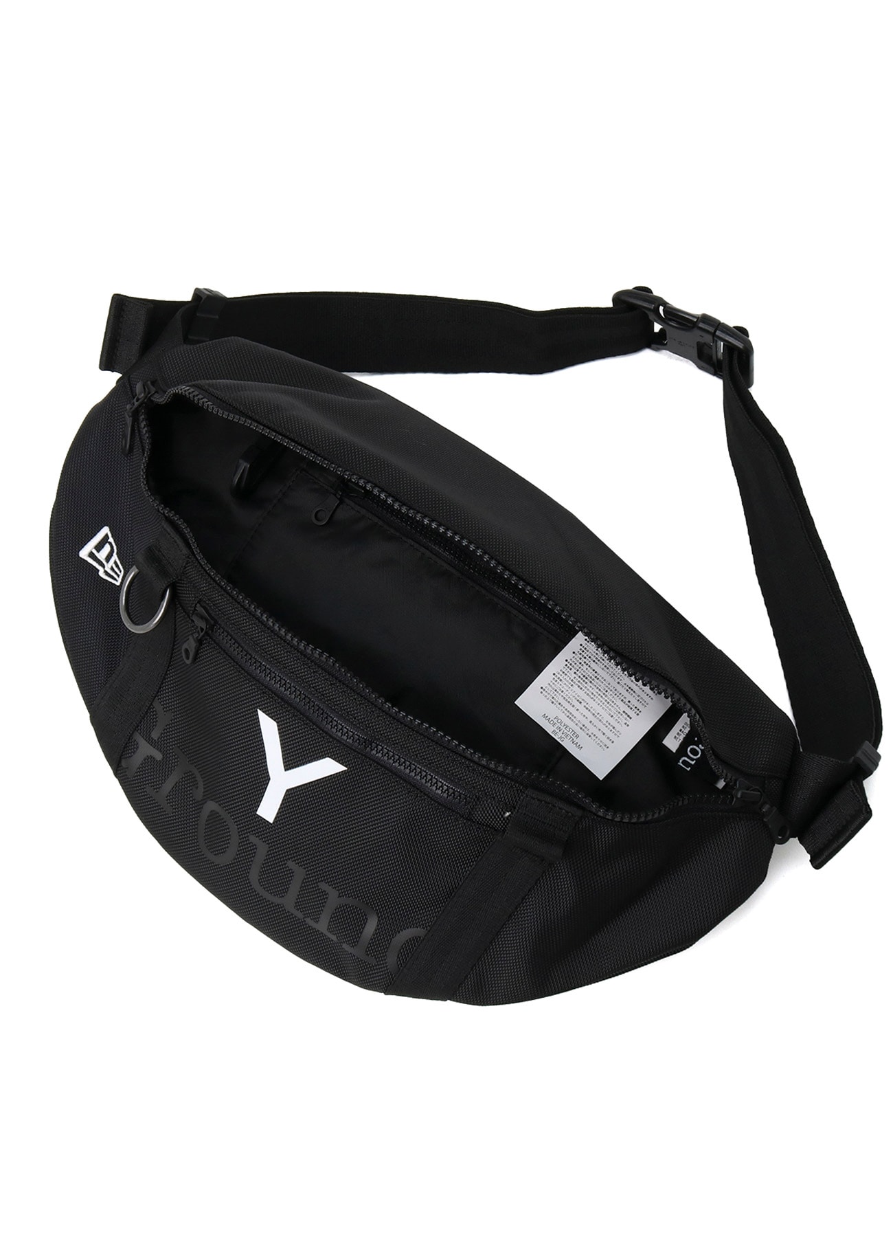 Ground Y×NEW ERA GROUND Y LOGO WAIST BAG(FREE SIZE Black): Soldes
