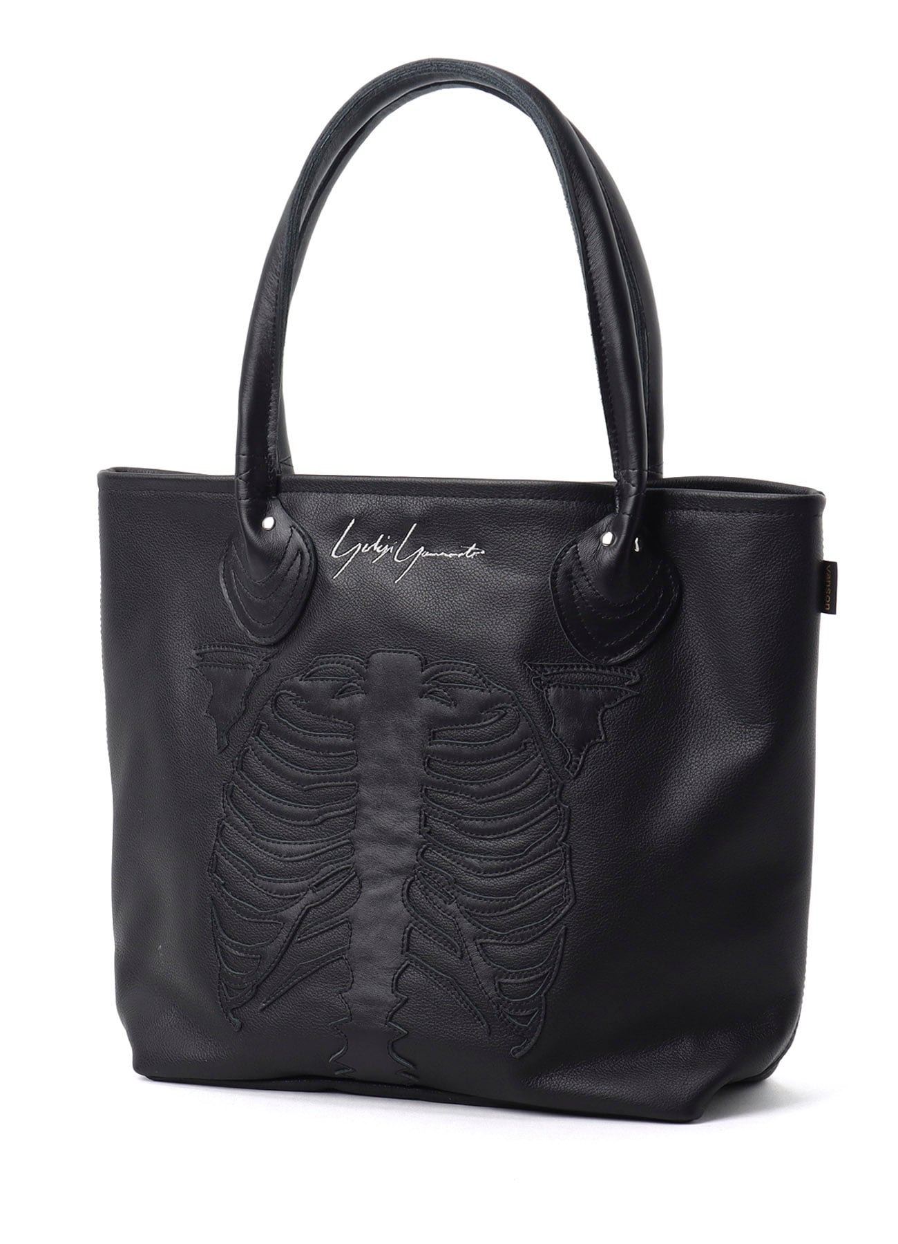 Yohji Yamamoto × VANSON LEATHERS BONE BAG(FREE SIZE Black): Yohji