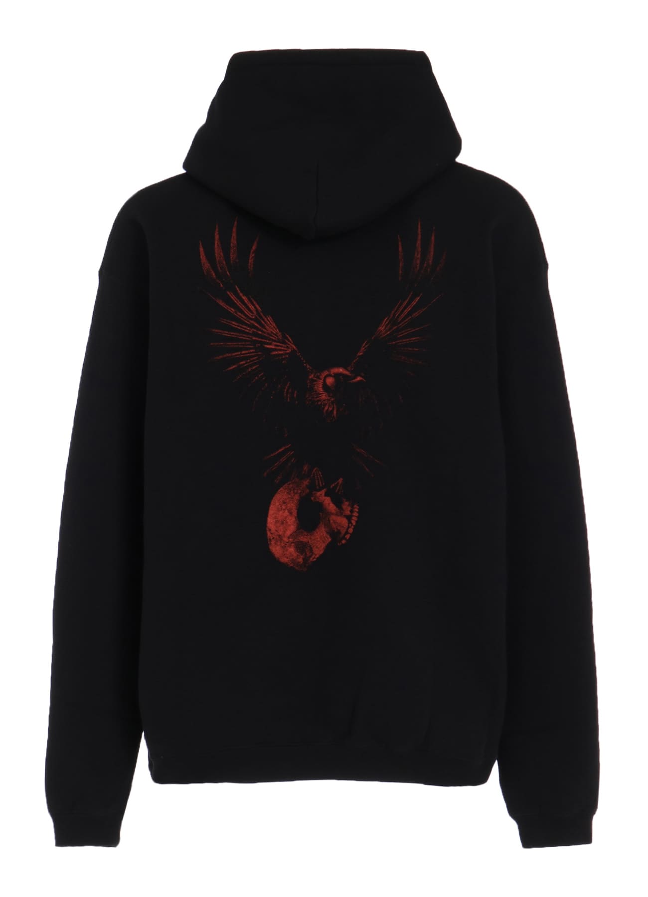 Y's for men × MASSES】BRUSHED FRENCH TERRY HOODIE(FREE SIZE Black