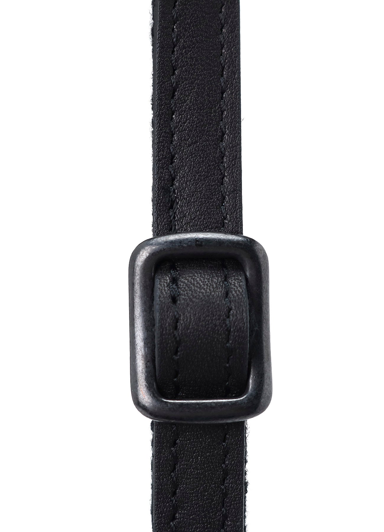 BRAIDED STRING LEATHER SHOULDER BAG(FREE SIZE Black): Soldes｜THE