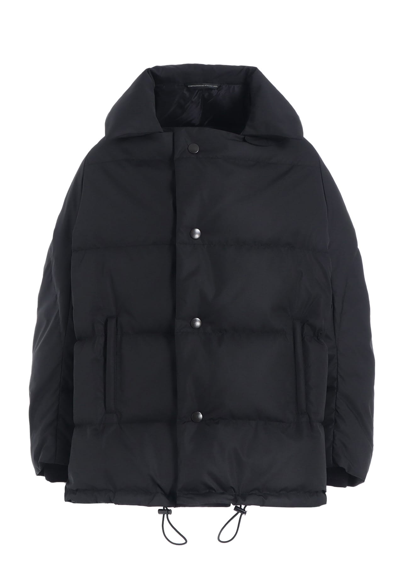 DOWN SHORT JACKET(S Black): Y's｜THE SHOP YOHJI YAMAMOTO