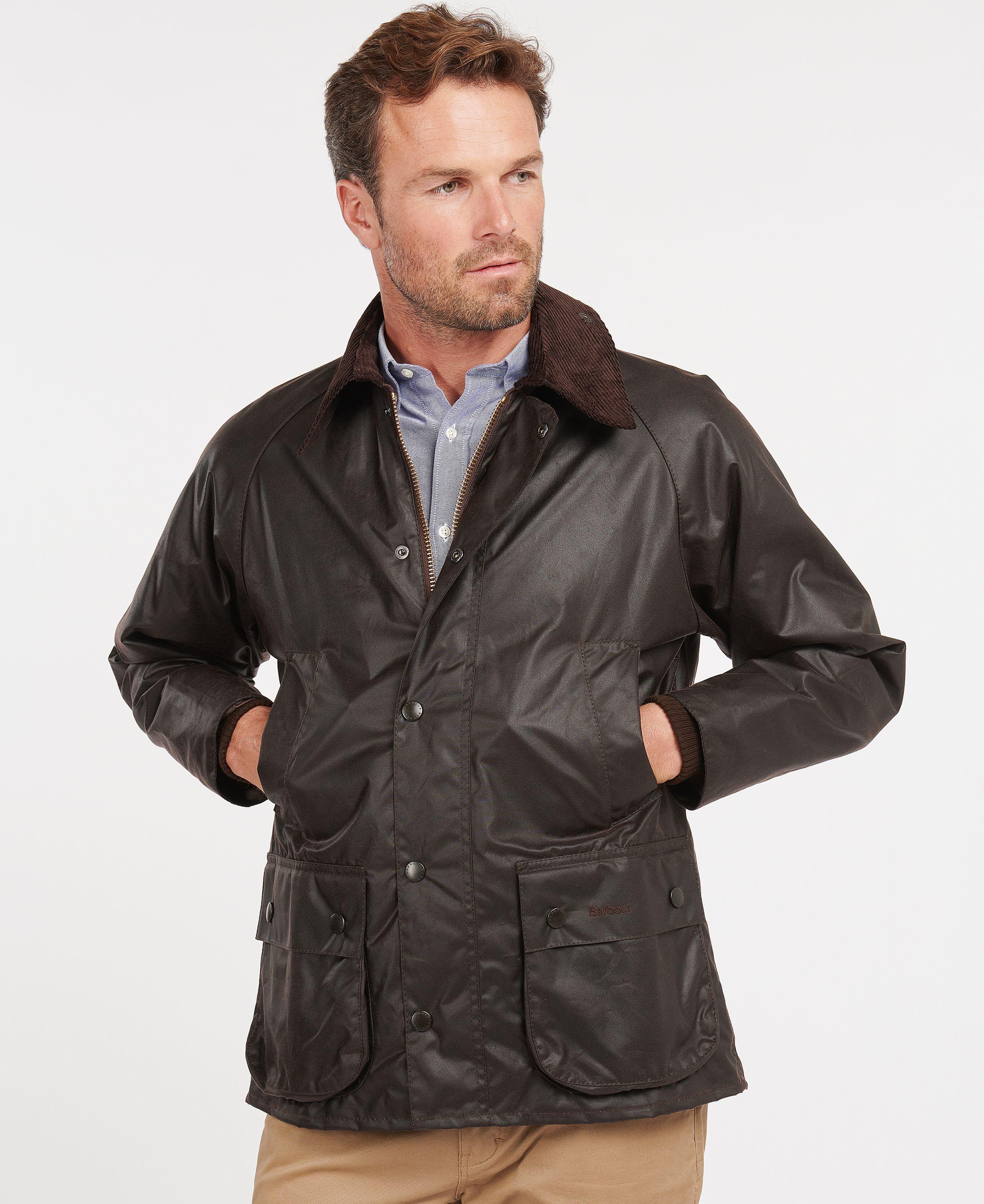 Barbour Bedale Waxed Jacket (4 Colors) – The Shirt Shop