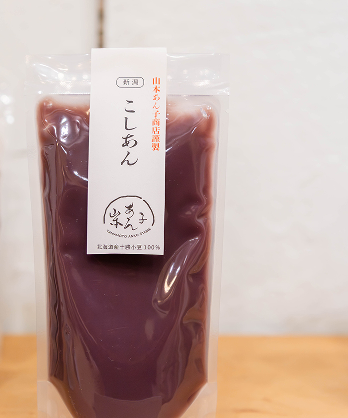 あんこをそのまま食べてほしい。上古町にできた、「山本あん子商店