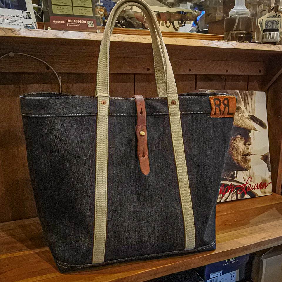 RRL/DENIM TOTE BAG/39,600 - thing sting