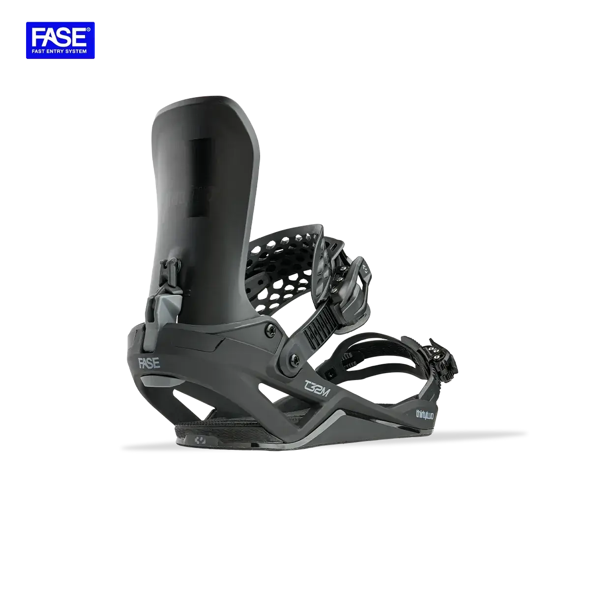 T32M Fase® Black Snowboard Binding | thirtytwo US