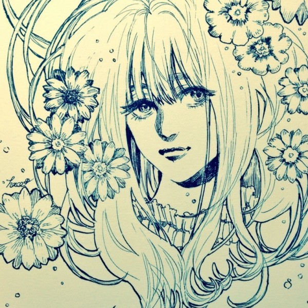 ペン画 | はこ ｜インテリア絵画 アートの専門通販 thisisgallery