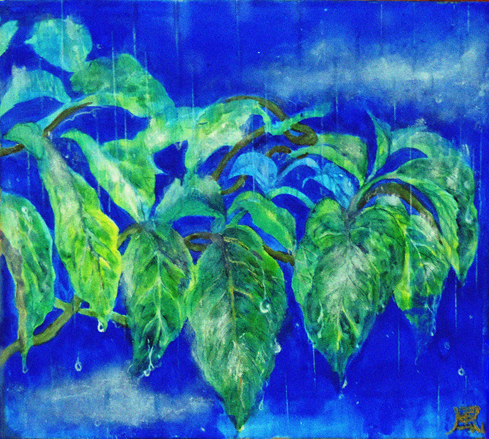 ハナミズキ春夏秋冬・夏 | 風ノ水郷（かぜのみさと） ｜インテリア絵画