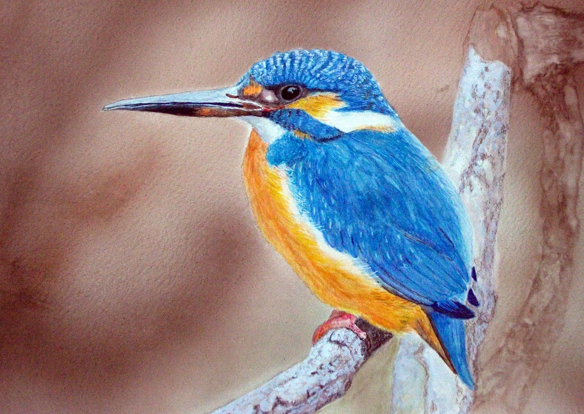 幸せを運ぶ青い鳥 | nakasi ｜インテリア絵画 アートの専門通販