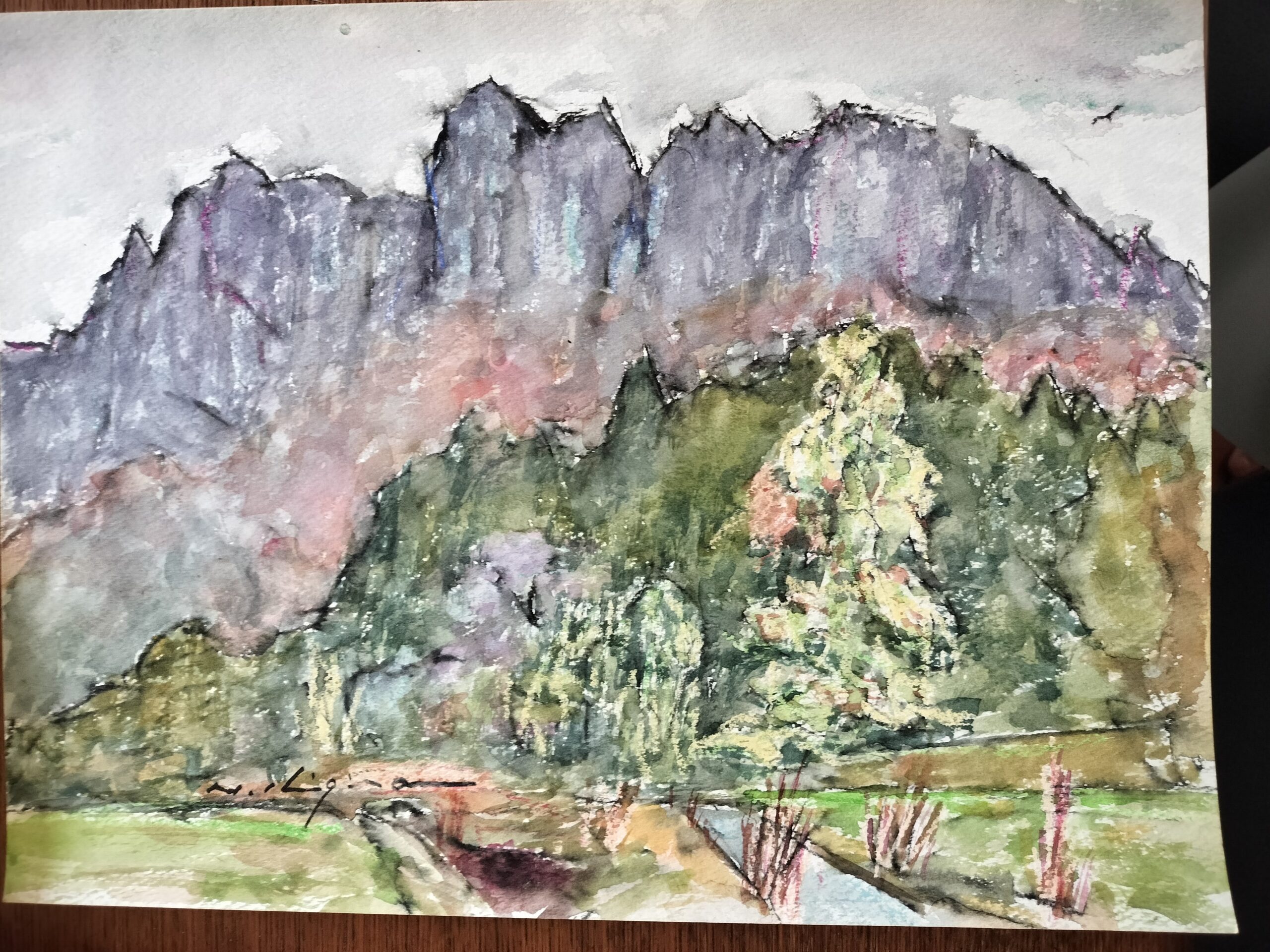 妙義山 | N Chigira ｜インテリア絵画 アートの専門通販 thisisgallery