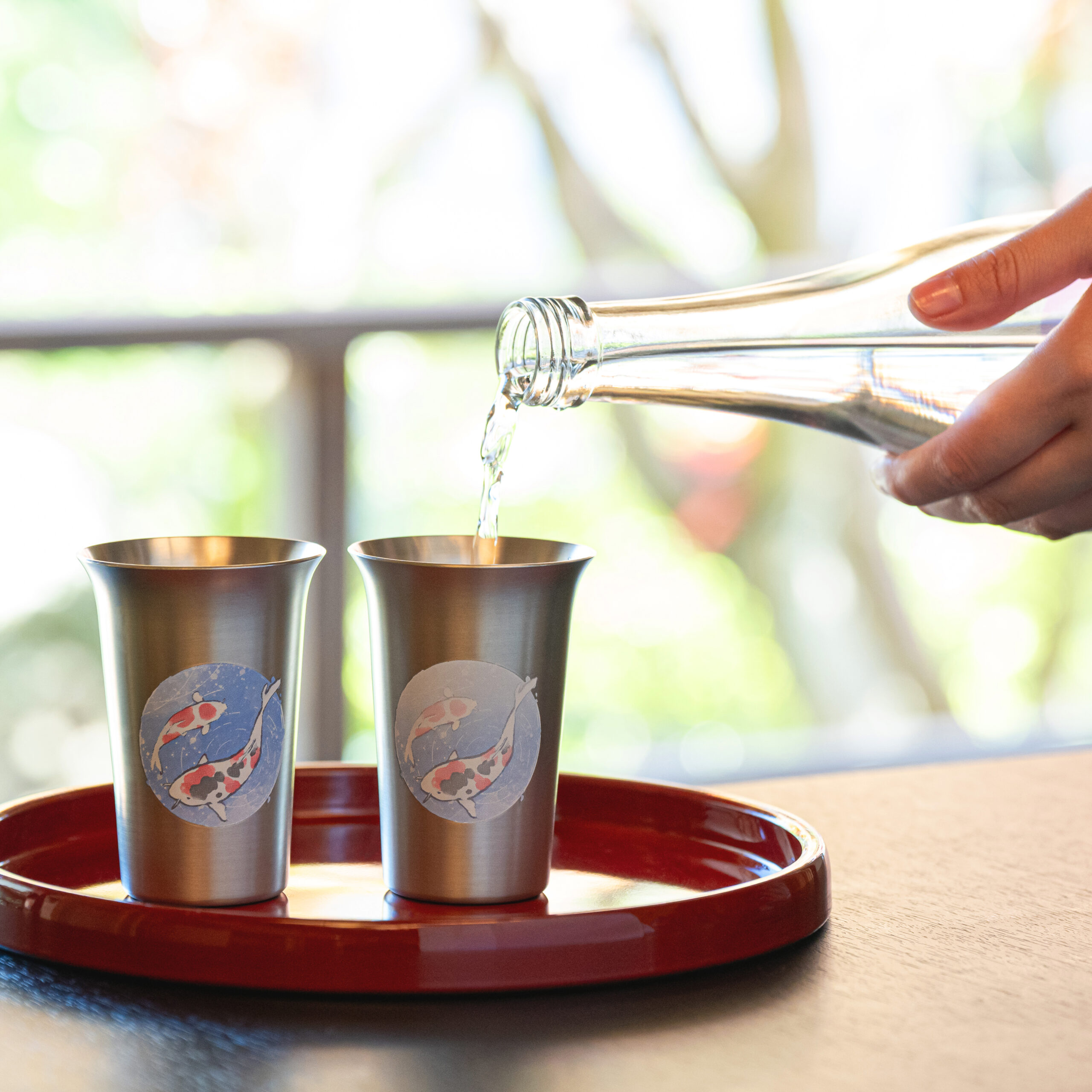 まどろむ酒器 錦鯉 | 商品 | ThreeSnow スリースノー