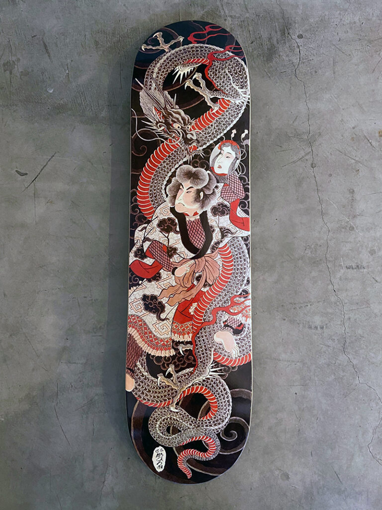 HORIHIRO SKATEBOARD 1 – 三巴彫 | スリータイズ タトゥー | THREE