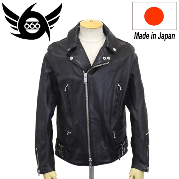 正規取扱店 666 LEATHER WEAR LJM-1TFL タイトフィット U.K. サイド