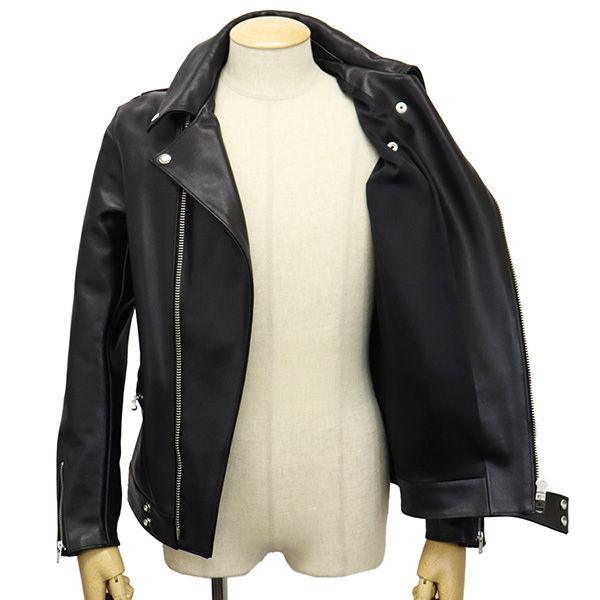 正規取扱店 666 LEATHER WEAR LJM-8 フロントフラップ ライダース