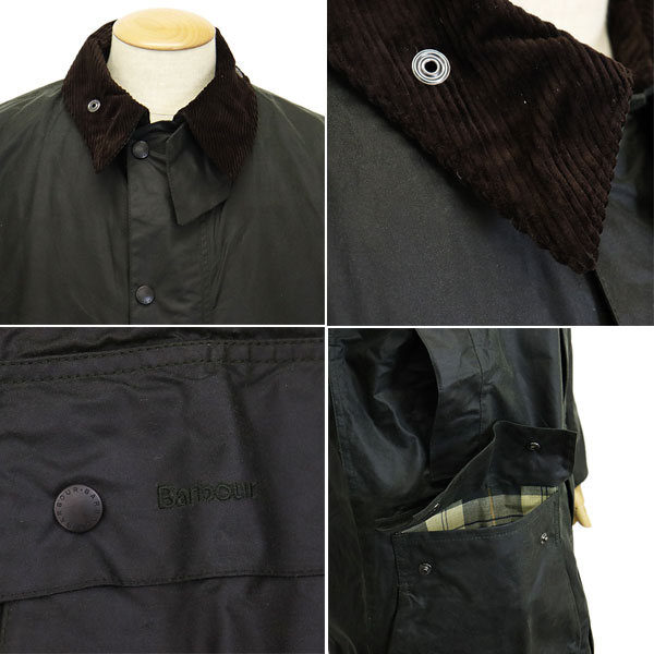 正規取扱店 BARBOUR (バブアー バブワー) MWX0008 border wax JKT