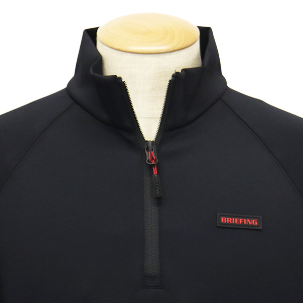 正規取扱店 BRIEFING (ブリーフィング) BBG231M06 MS 3D LOGO HALF ZIP