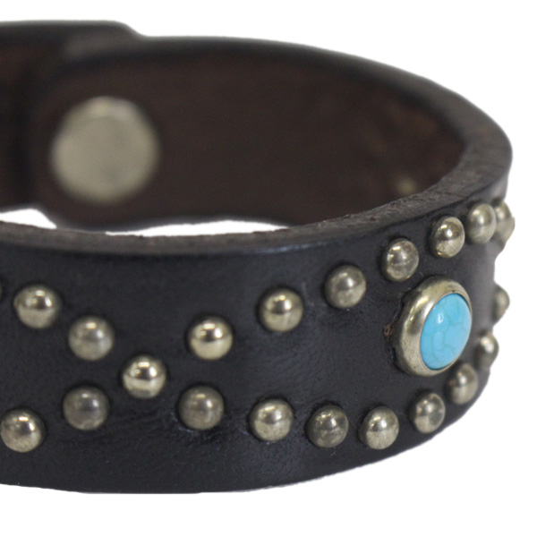 HTC(Hollywood Trading Company) Bracelet #D Turquoise 0.75インチ