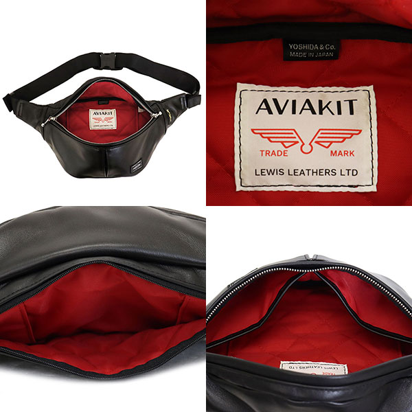 正規取扱店 Lewis Leathers (ルイスレザー) x PORTER WAIST BAG