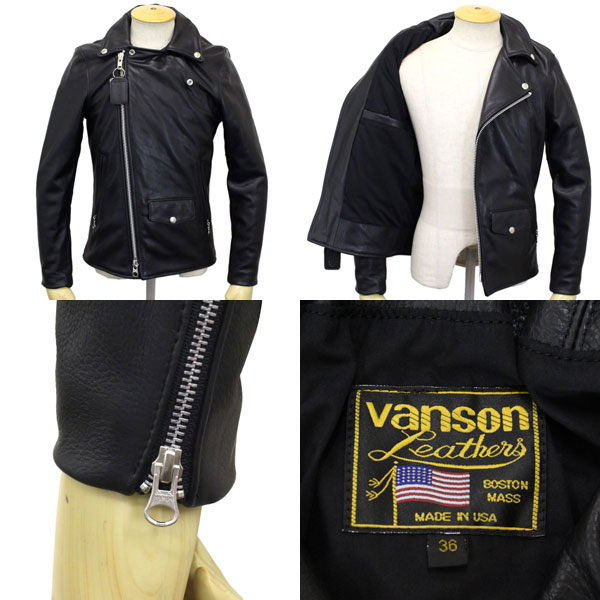 VANSON (バンソン) BW-02W NEW DOUBLE RIDERS ニューダブルライダース