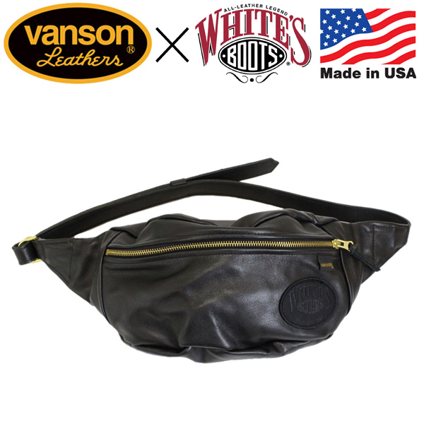 正規取扱店 VANSON (バンソン) x WHITE'S (ホワイツ) Wネーム FUNNY