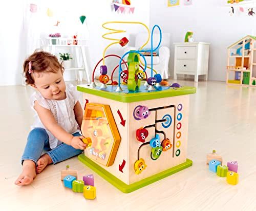 Country Critters Wooden Activity Play Cube by Hape