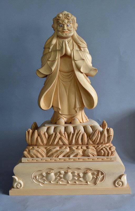 楽天市場】鬼子母神（彫刻｜アート・美術品・骨董品・民芸品）：ホビー