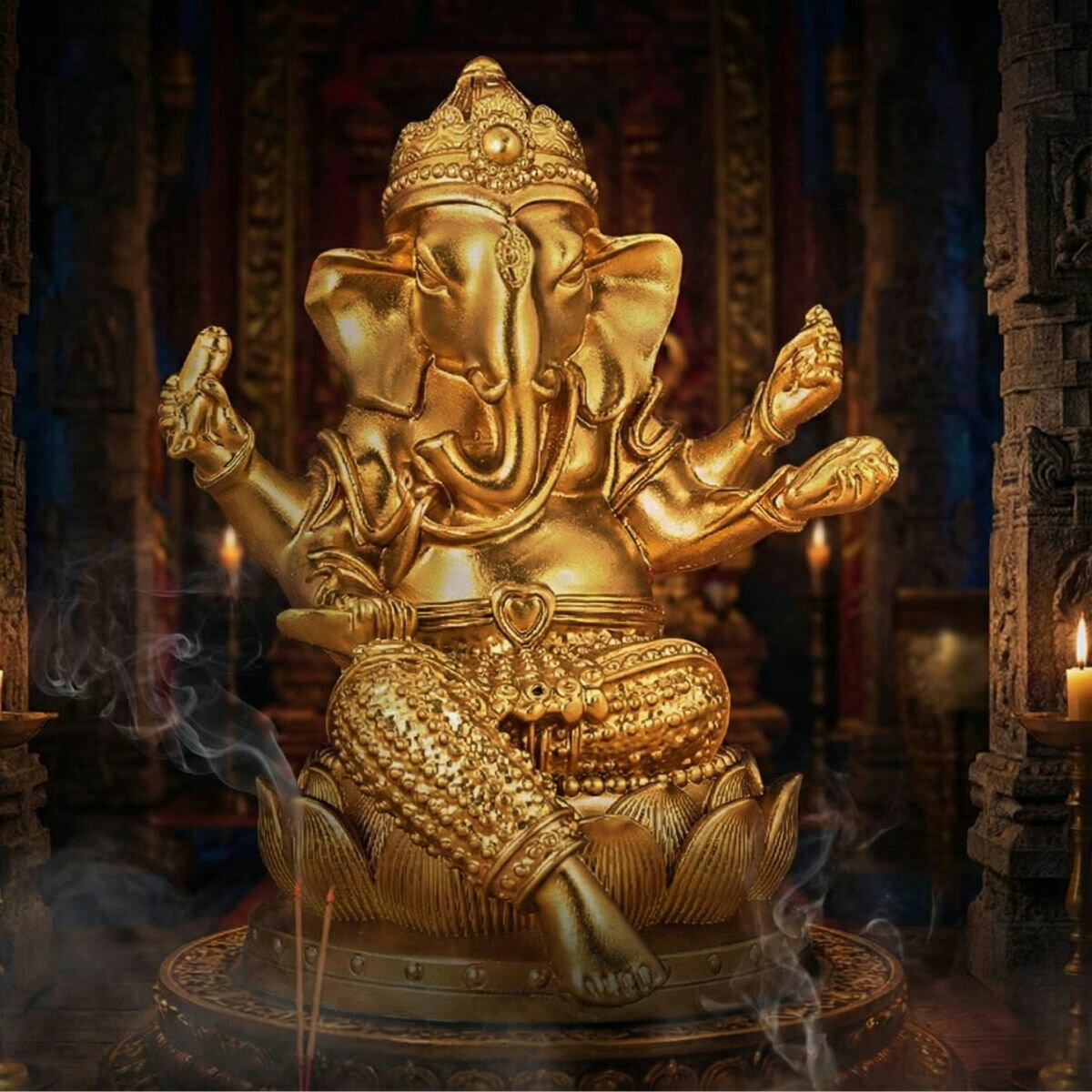 楽天市場】ガネーシャ 置物（開運インテリア｜占い・開運・風水