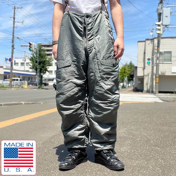 ナイロン版です！【アメリカの軍服】空軍防寒パイロットトラウザースF