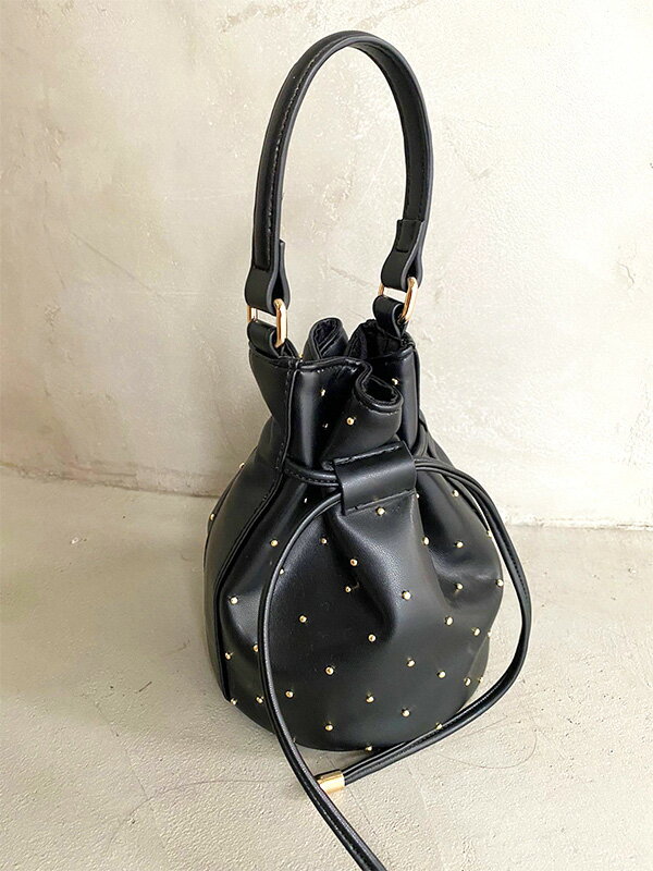 RESEXXY リゼクシー スタッズ コンパクト バッグ 秋 冬 きれいめ