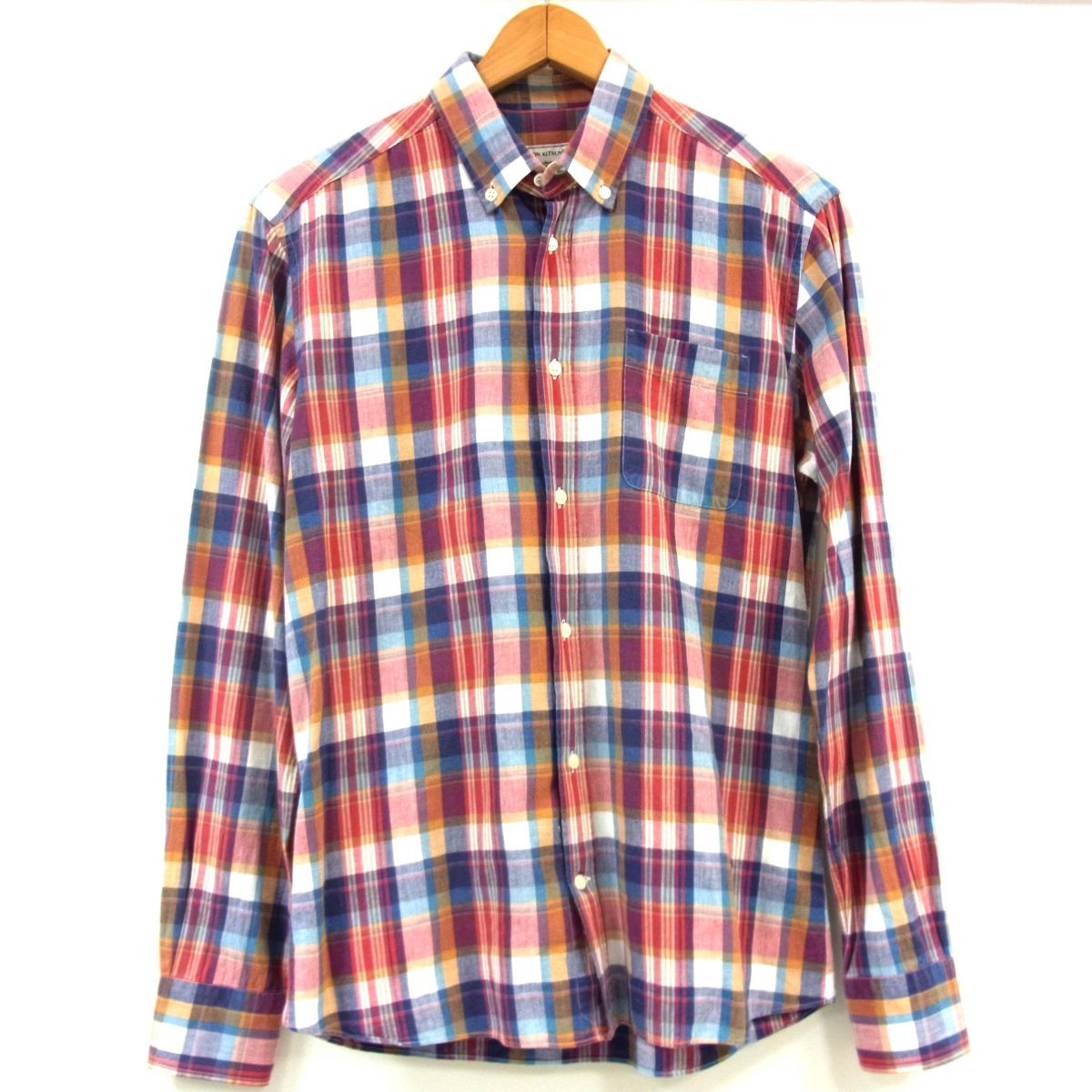 楽天市場】チェックシャツ メンズ（ブランドメゾン キツネ）（メンズ