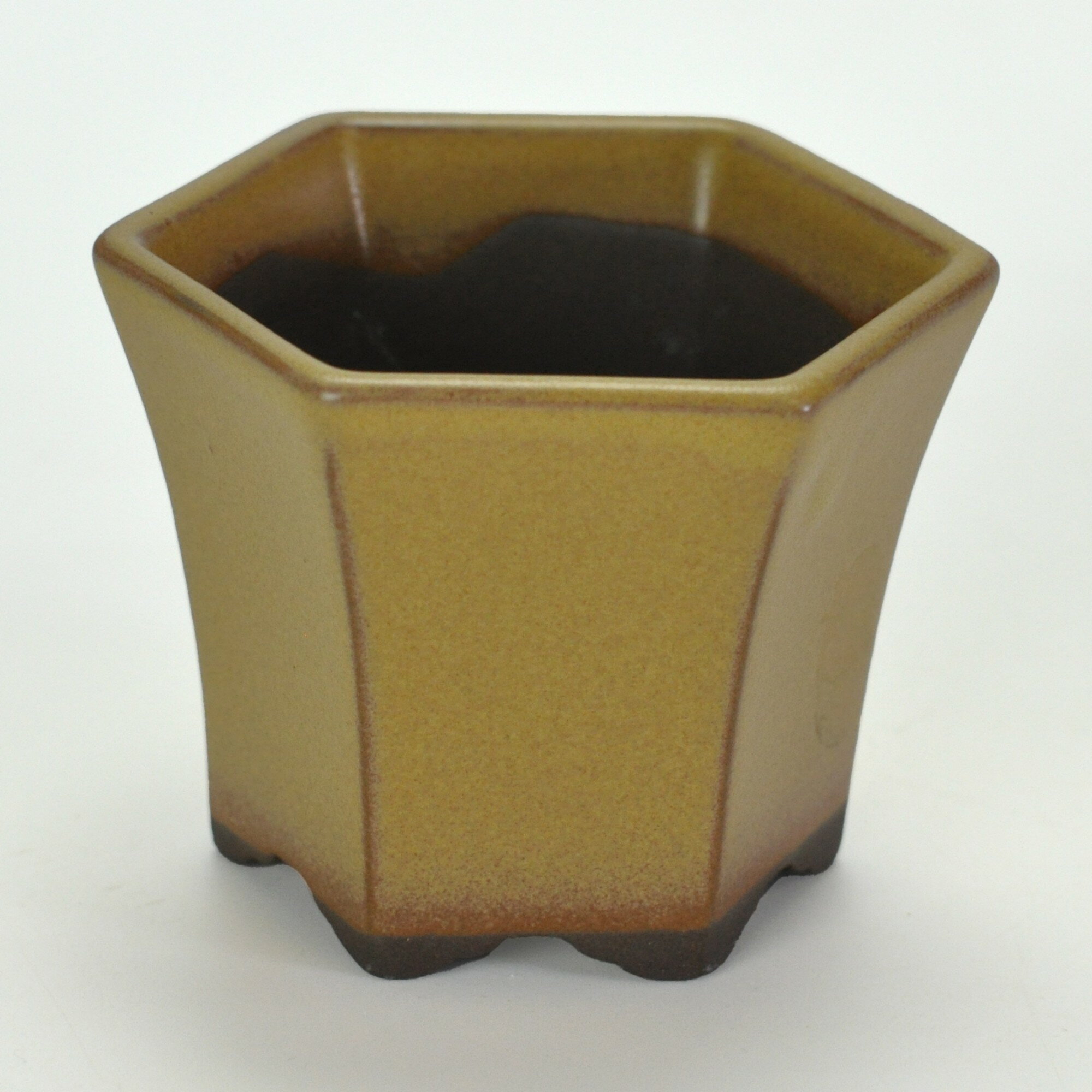 楽天市場】盆栽鉢 六角の通販