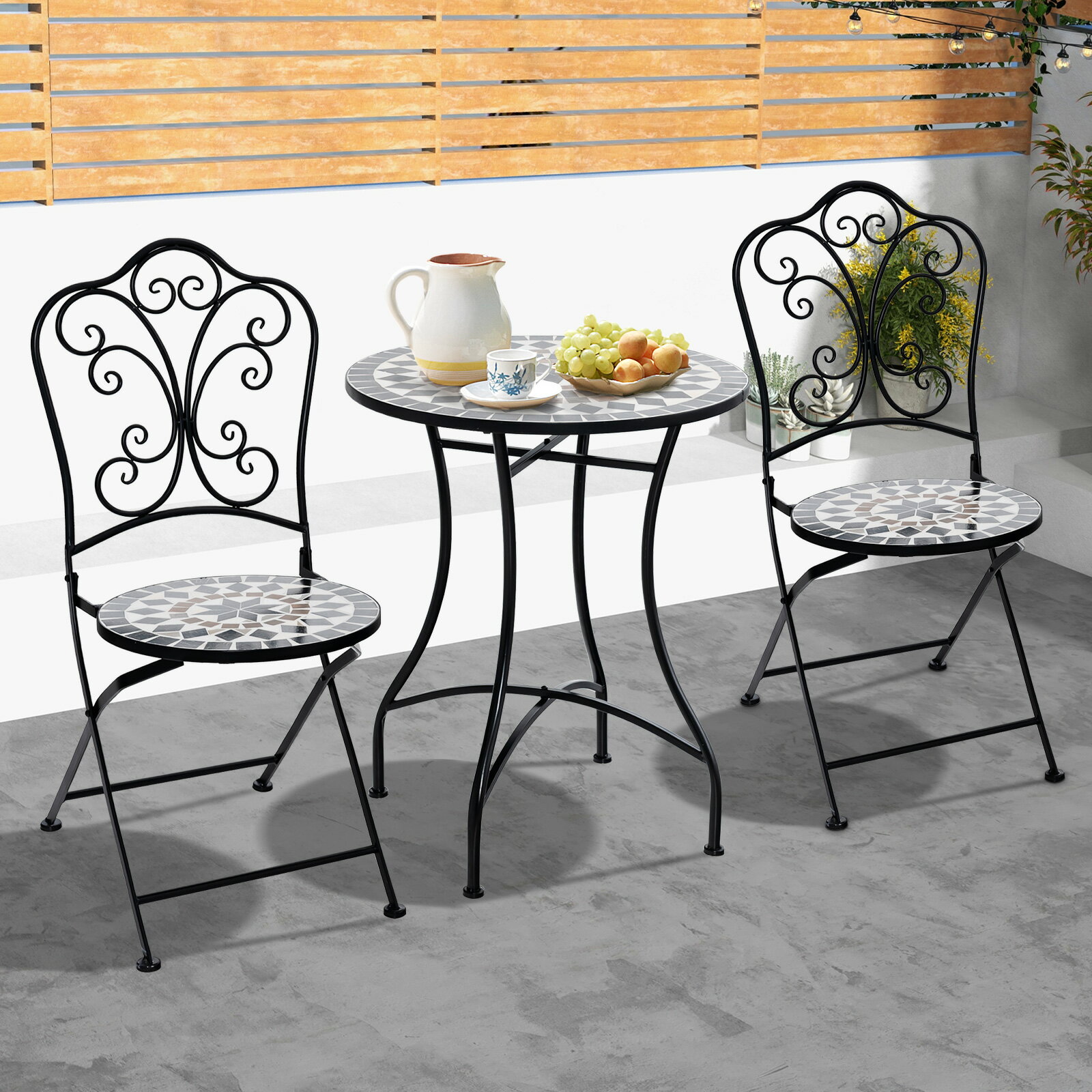 楽天市場】ガーデンチェア アイアンの通販