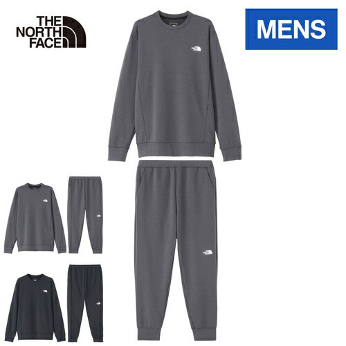 着心地抜群ノースフェイスの上下スウェット！動きやすいセットアップの
