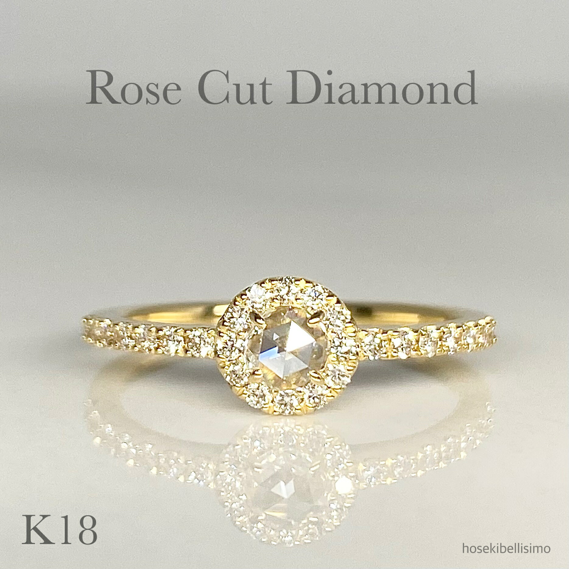 楽天市場】ダイヤ ローズカット（指輪・リング｜レディースジュエリー