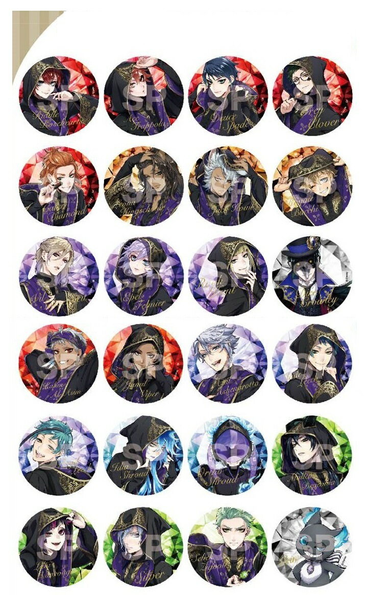 楽天市場】ツイステ ブラインド 缶バッジの通販