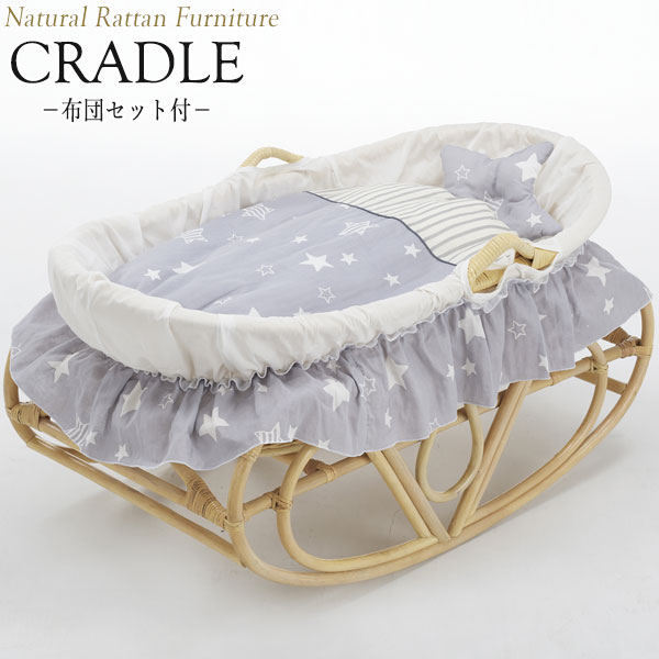 楽天市場】ゆりかご 籐の通販