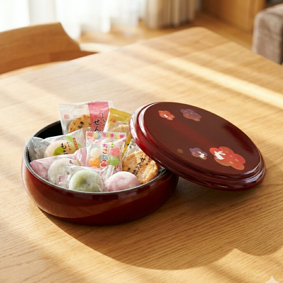 楽天市場】漆器 菓子入れの通販