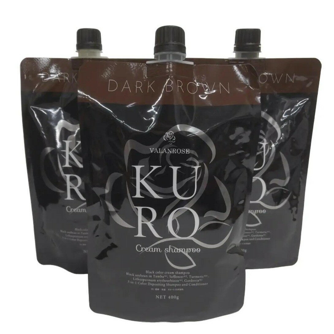 楽天市場】バランローズ kuroクリームシャンプー ナチュラルブラウンの通販