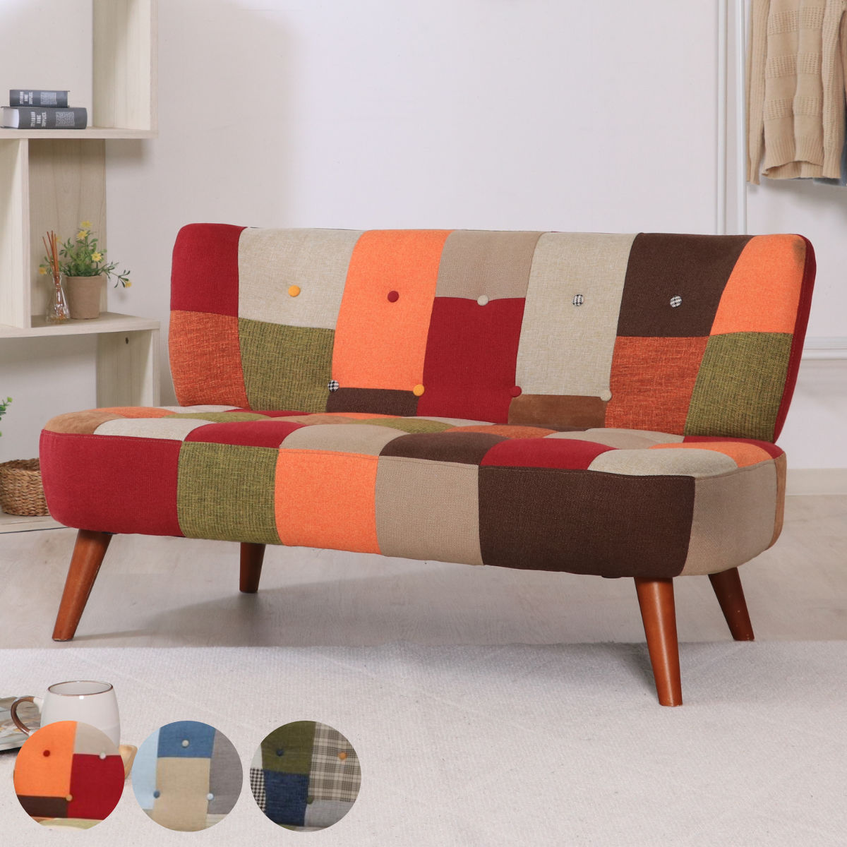 楽天市場】フランフラン ソファ パッチワークの通販