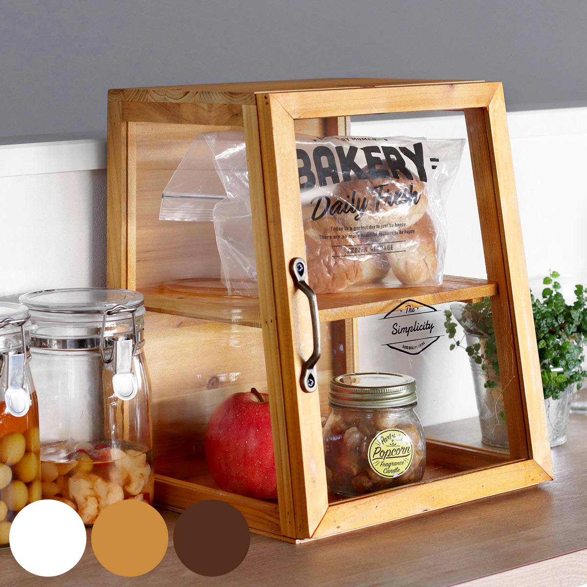 楽天市場】カフェ 風 ショー ケース（キッチン用品・食器・調理器具